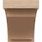 Ekena Millwork 6in. W x 8in. H x 24in. L Rivera Woodgrain TimberThane Rafter Tail, Primed Tan RFTUR06X08X24RIVRCPR - alternate 2